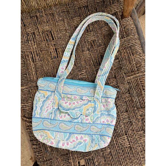 Vintage Quilted Paisley Tanya Lee Shoulder Bag Y2K - Picture 3 of 3